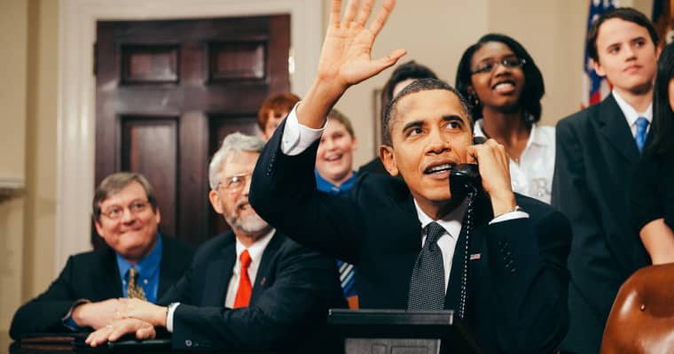 Barack Obama berbicara tentang hubungan Inggris-AS