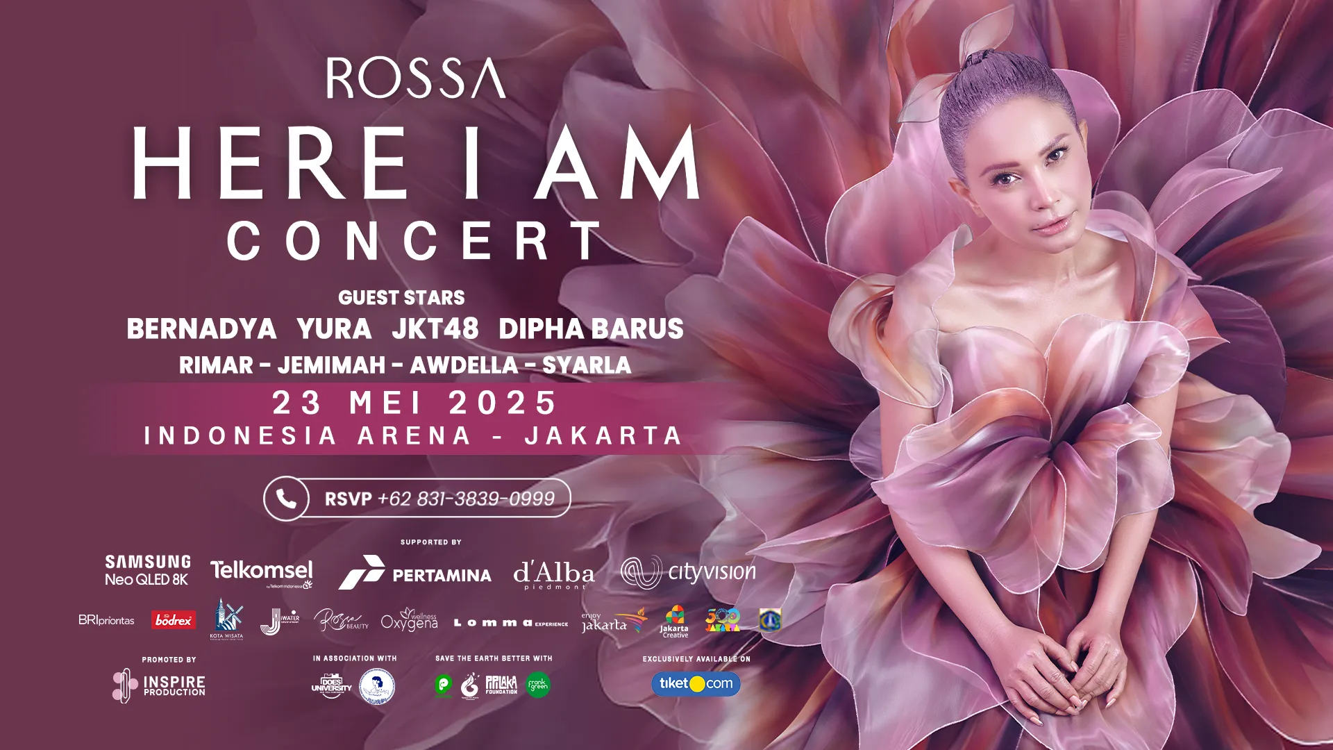 Konser Rossa 2025: Aksi Panggung Spektakuler Penuh Kolaborasi
